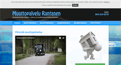 Desktop Screenshot of muuttopalvelurantanen.fi